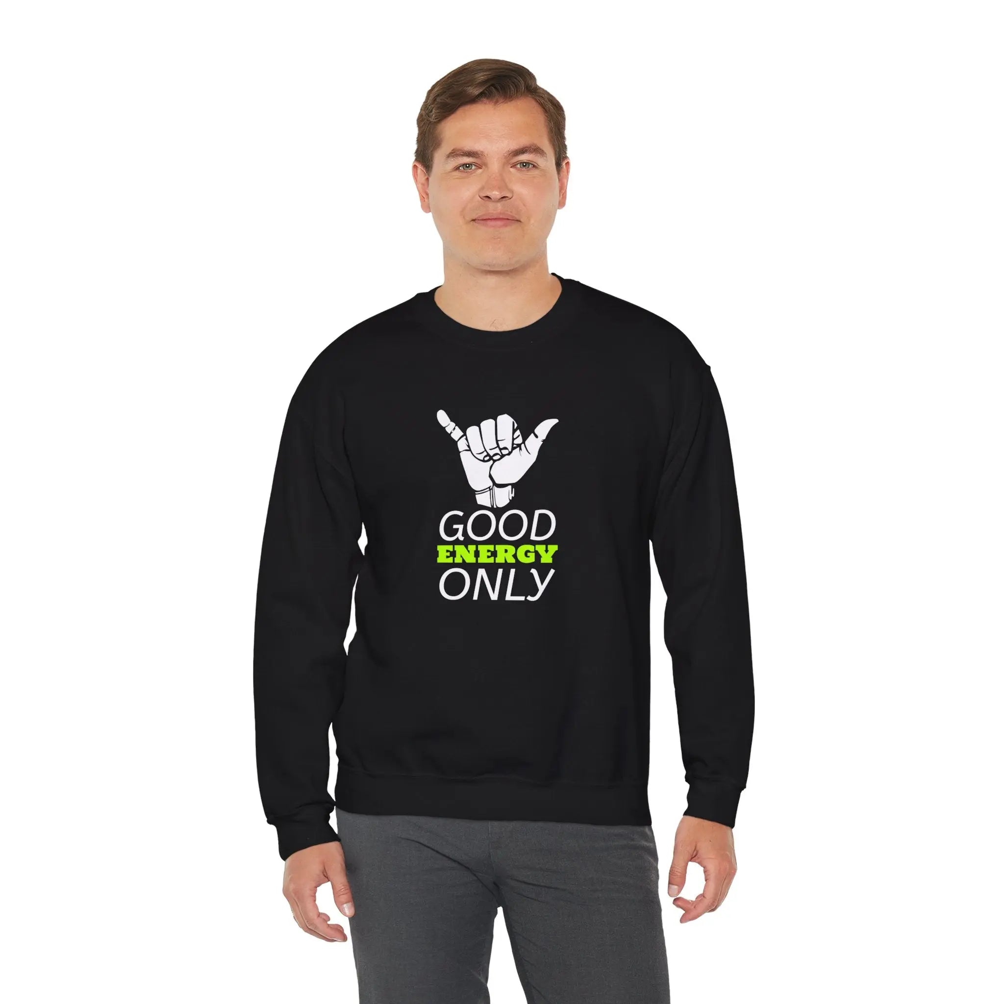 Positive Vibes Unisex Sweatshirt- Good Energy Only! Printify