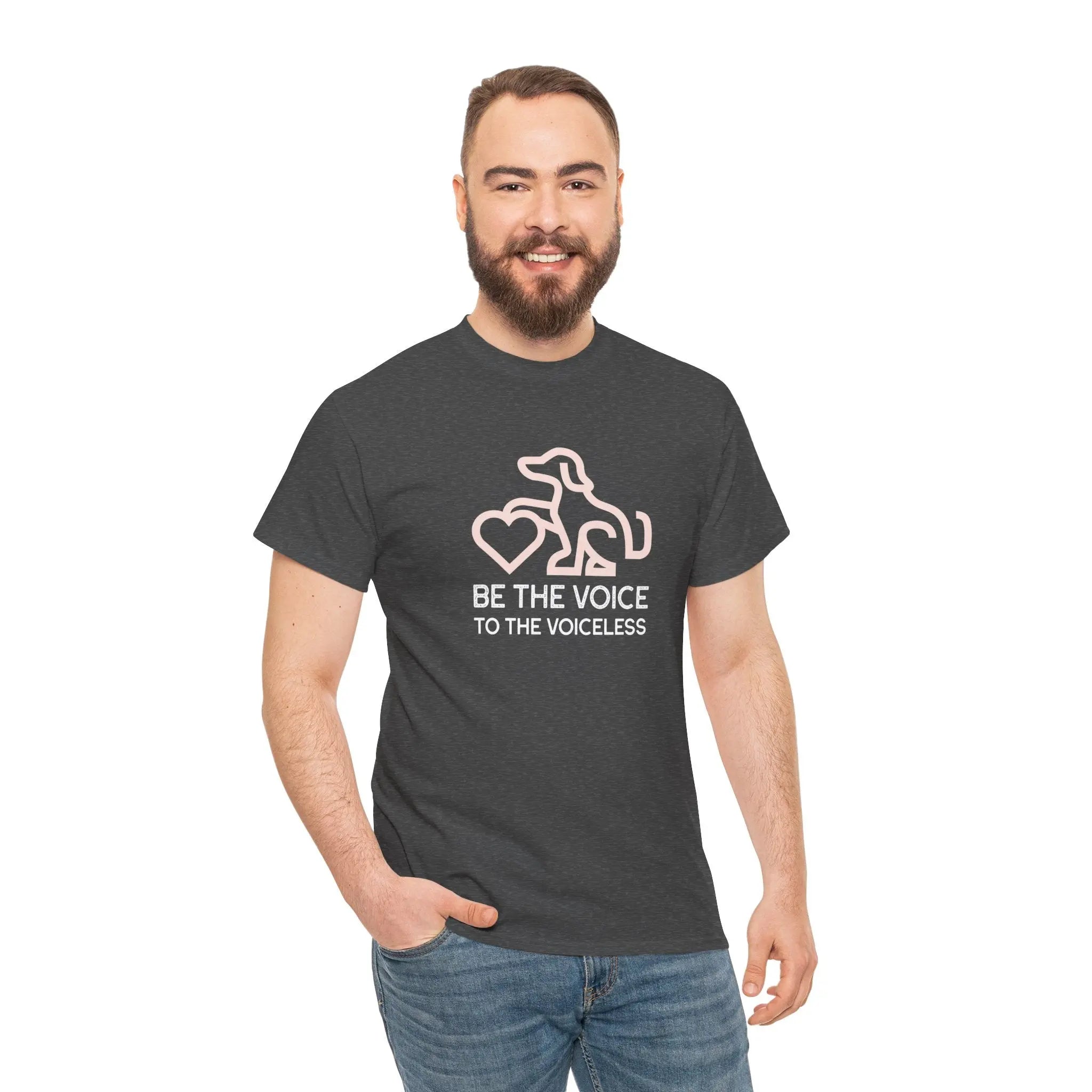 Graphic Tee - Be the Voice for the Voiceless Printify