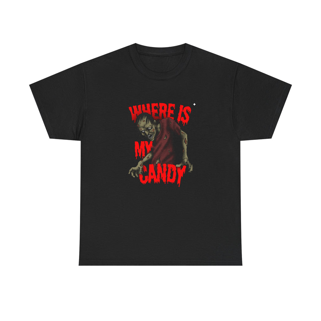 Halloween Zombie Tee, Spooky Unisex Cotton Shirt, Horror Apparel, Costume Party T-Shirt, October 31st Gift,
