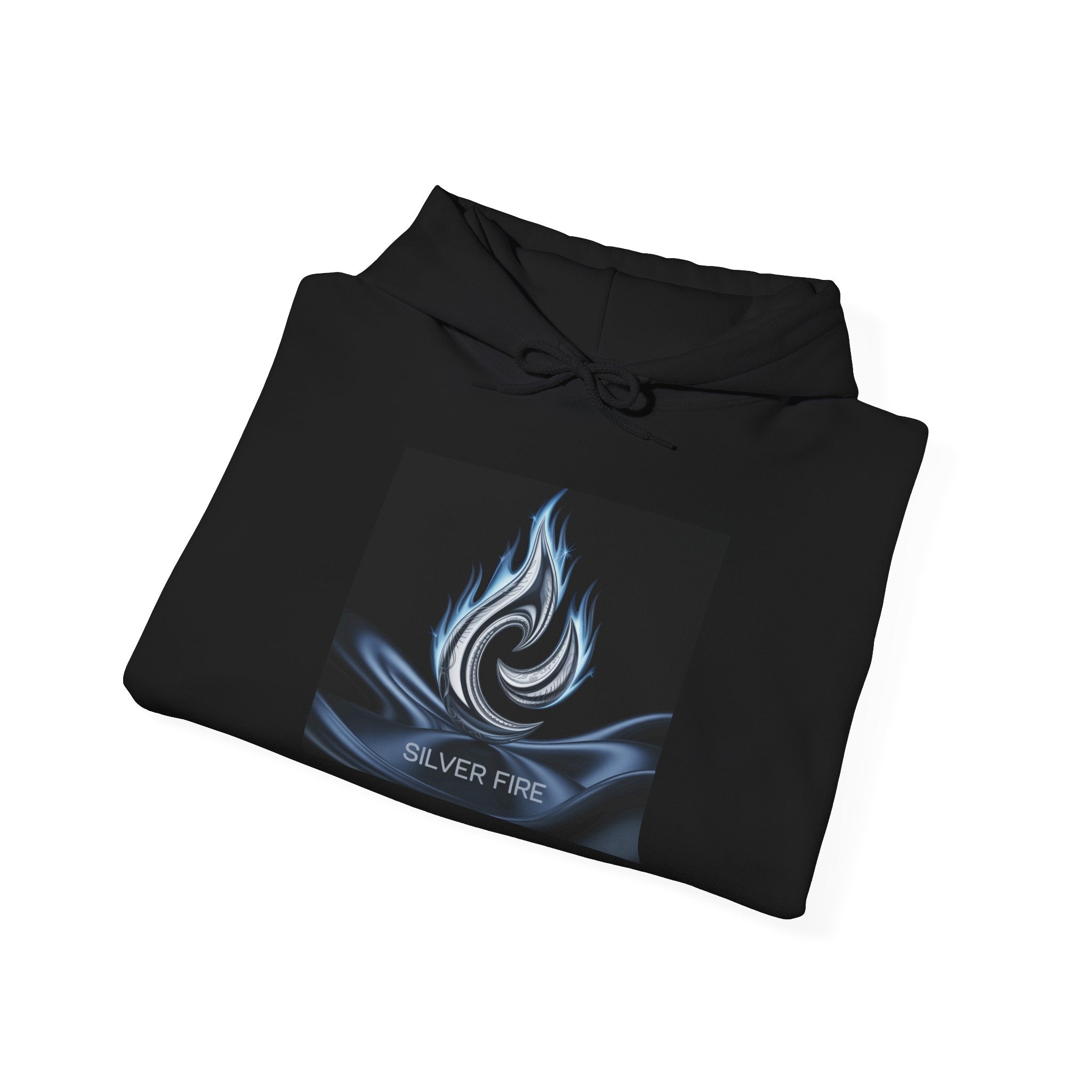 Artistic Fire and Rain Unisex Hoodie