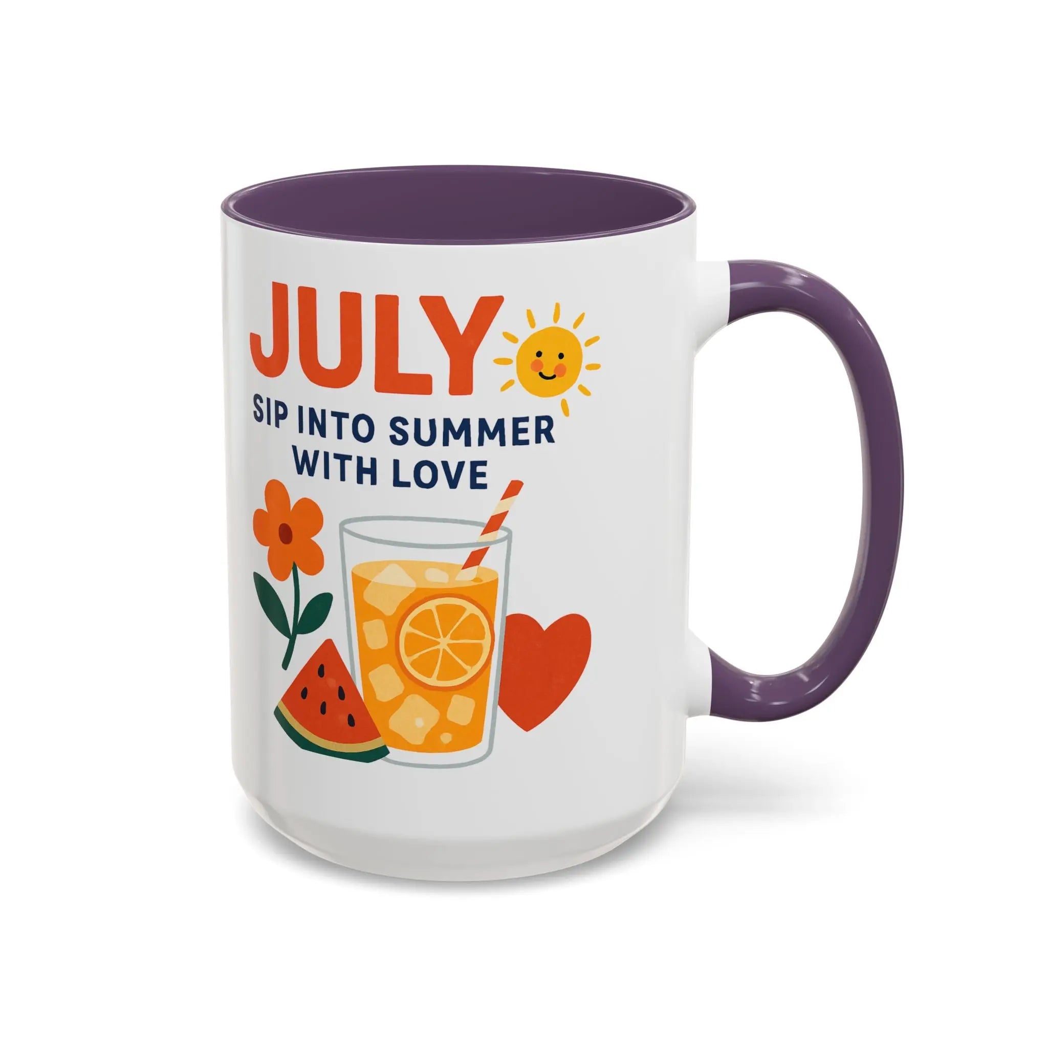 July - Bring the Sunshine Home with This Summer Vibes Coffee Mug Printify