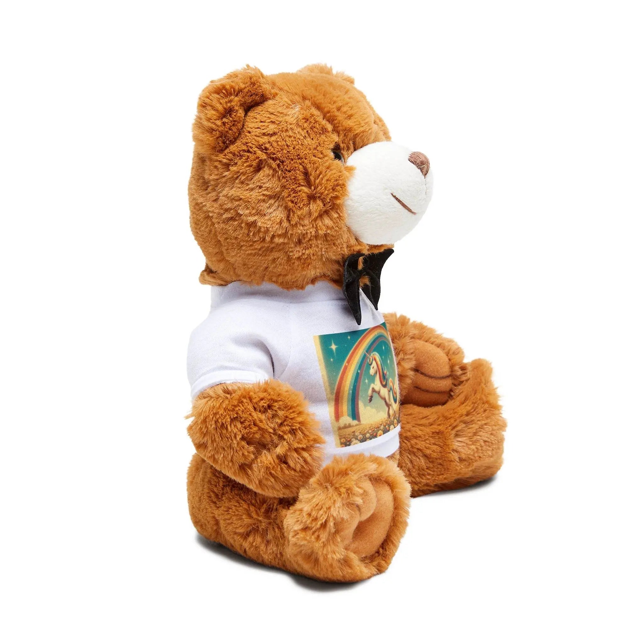 Rainbow Unicorn Teddy Bear – Magical Cuddle Companion - Our Sacred Serenity Store