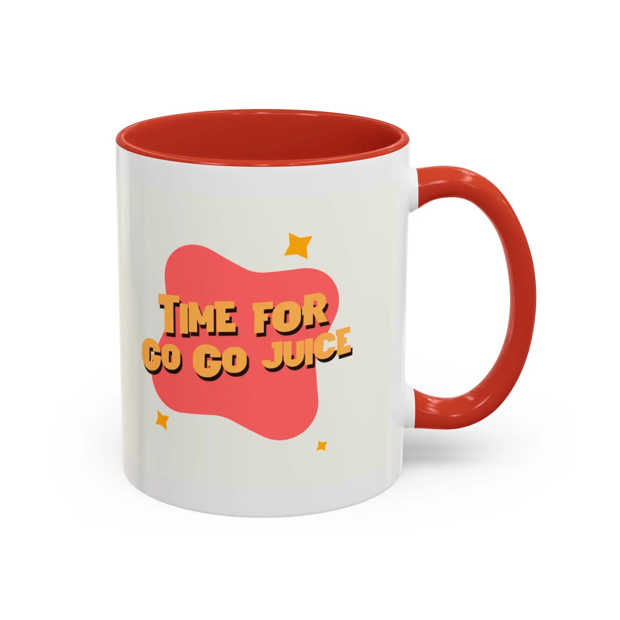 Time for Go Go Juice Coffee Mug – Fun & Energetic Drinkware Printify