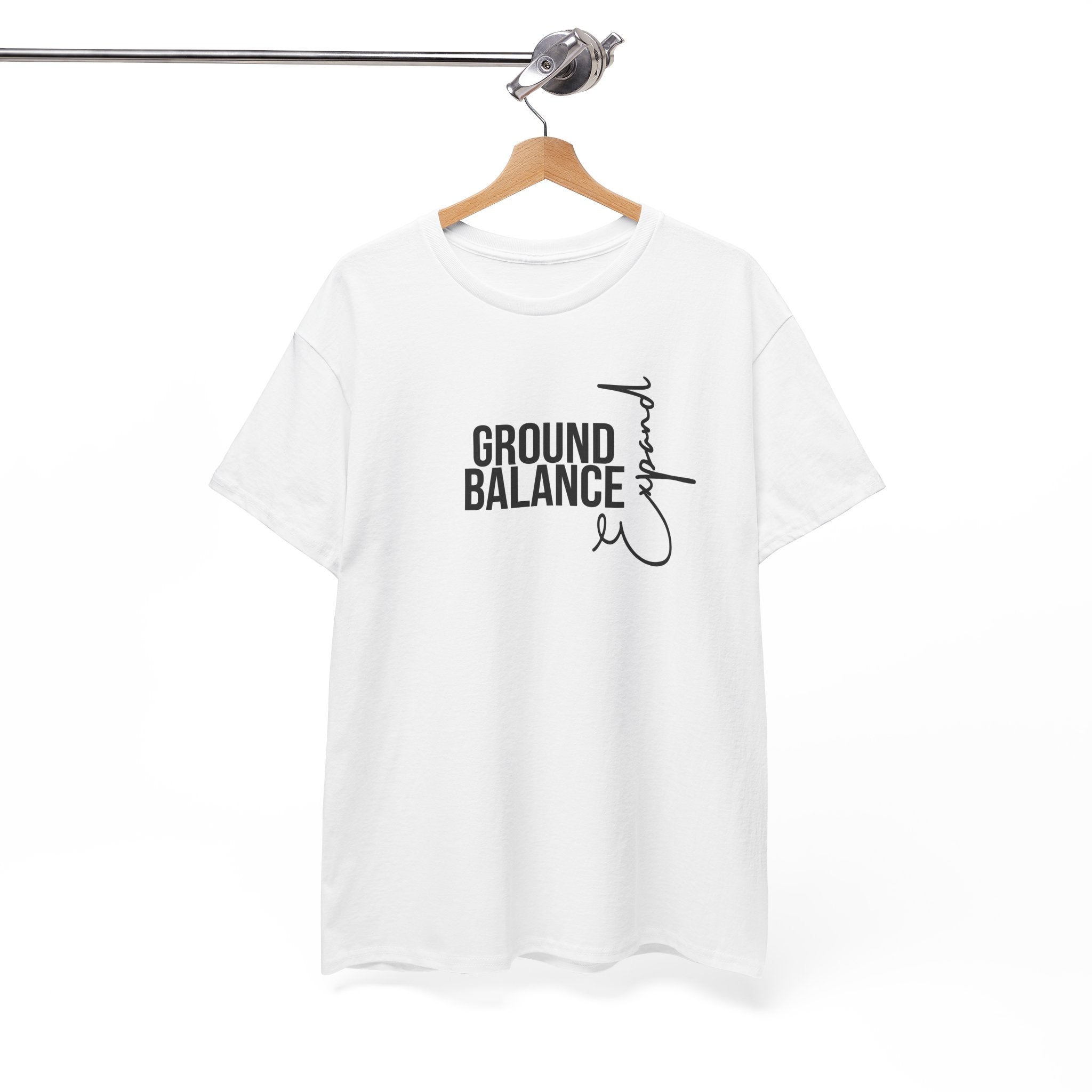 Ground Balance Expand Unisex Tee – Comfortable & Inspirational Cotton Shirt