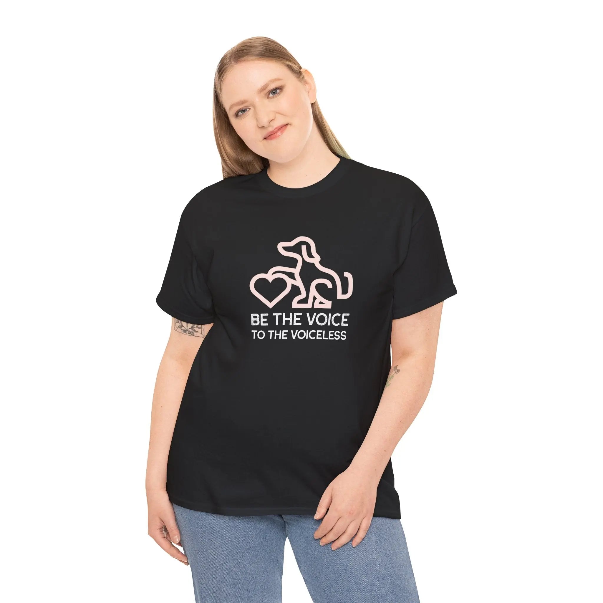 Graphic Tee - Be the Voice for the Voiceless Printify