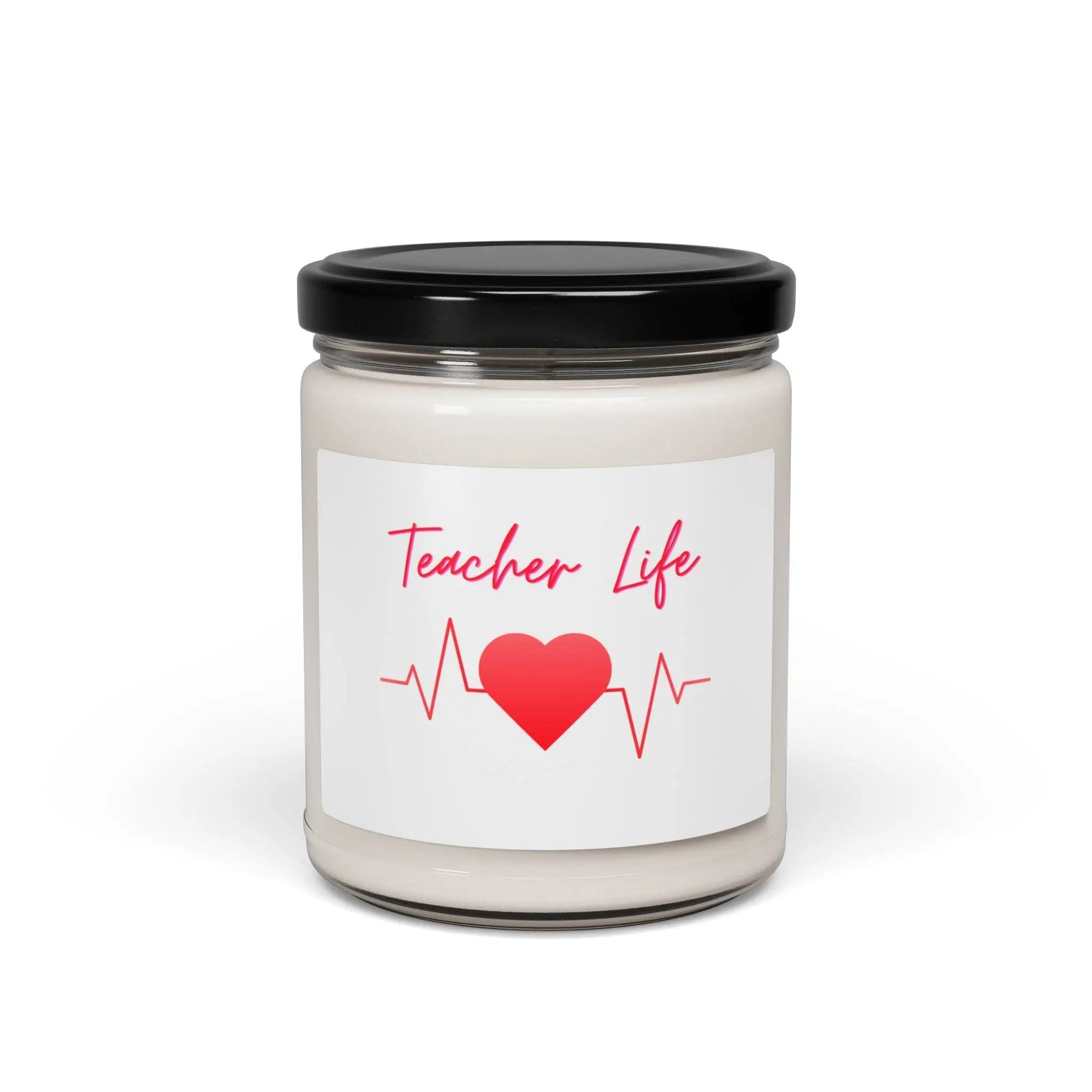 Teacher Life Candle, Classroom Decor Gift, Education Soy Candle, 9oz Scented Candle, Teacher Appreciation Gift - Our Sacred Serenity Store