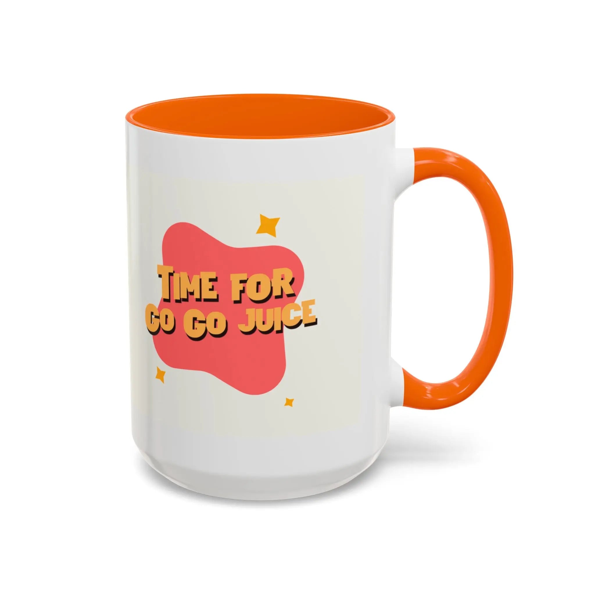 Time for Go Go Juice Coffee Mug – Fun & Energetic Drinkware Printify