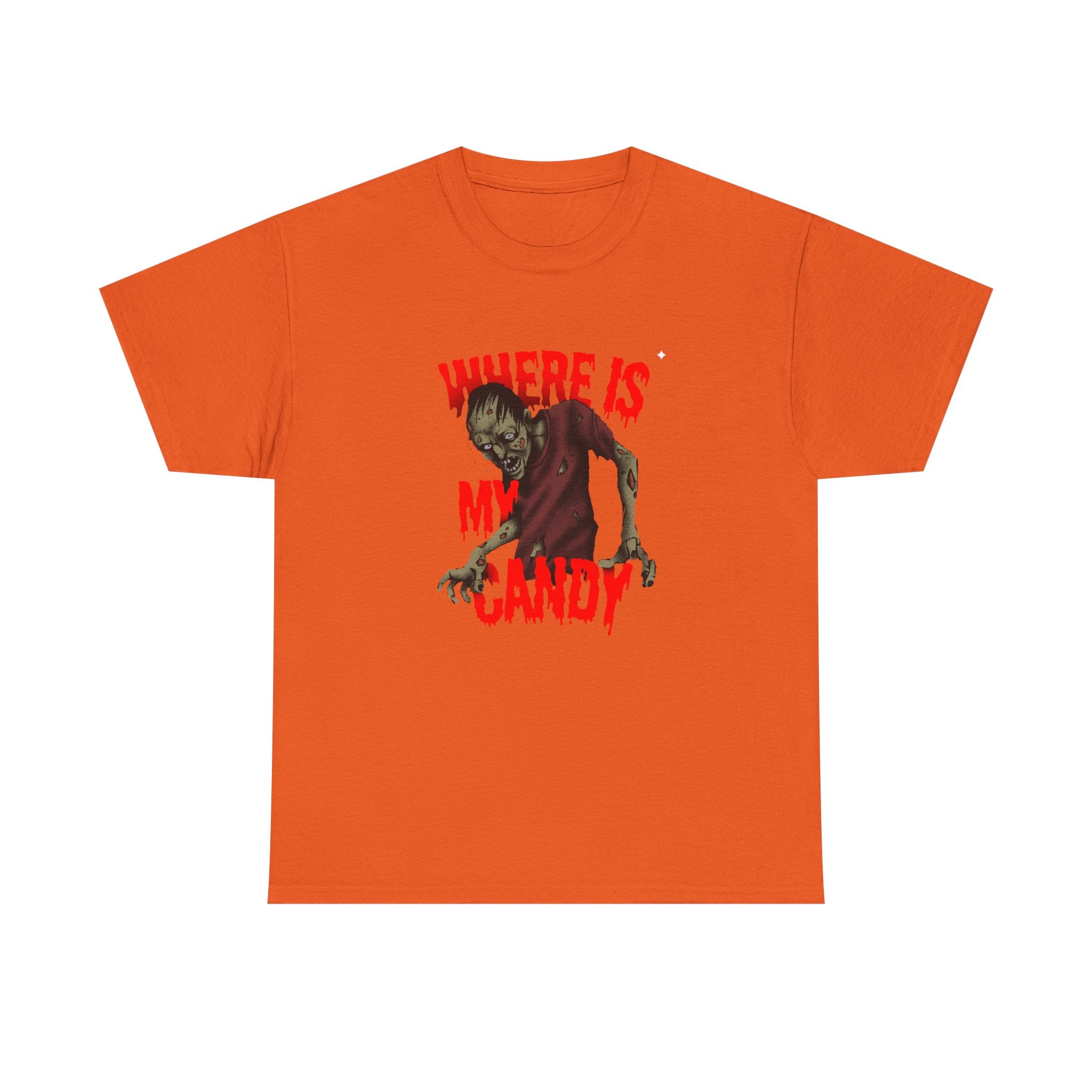 Halloween Zombie Tee, Spooky Unisex Cotton Shirt, Horror Apparel, Costume Party T-Shirt, October 31st Gift,