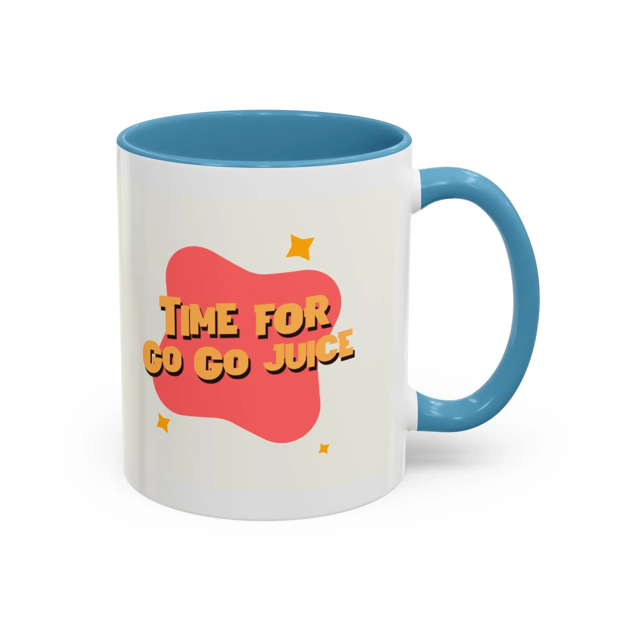Time for Go Go Juice Coffee Mug – Fun & Energetic Drinkware Printify