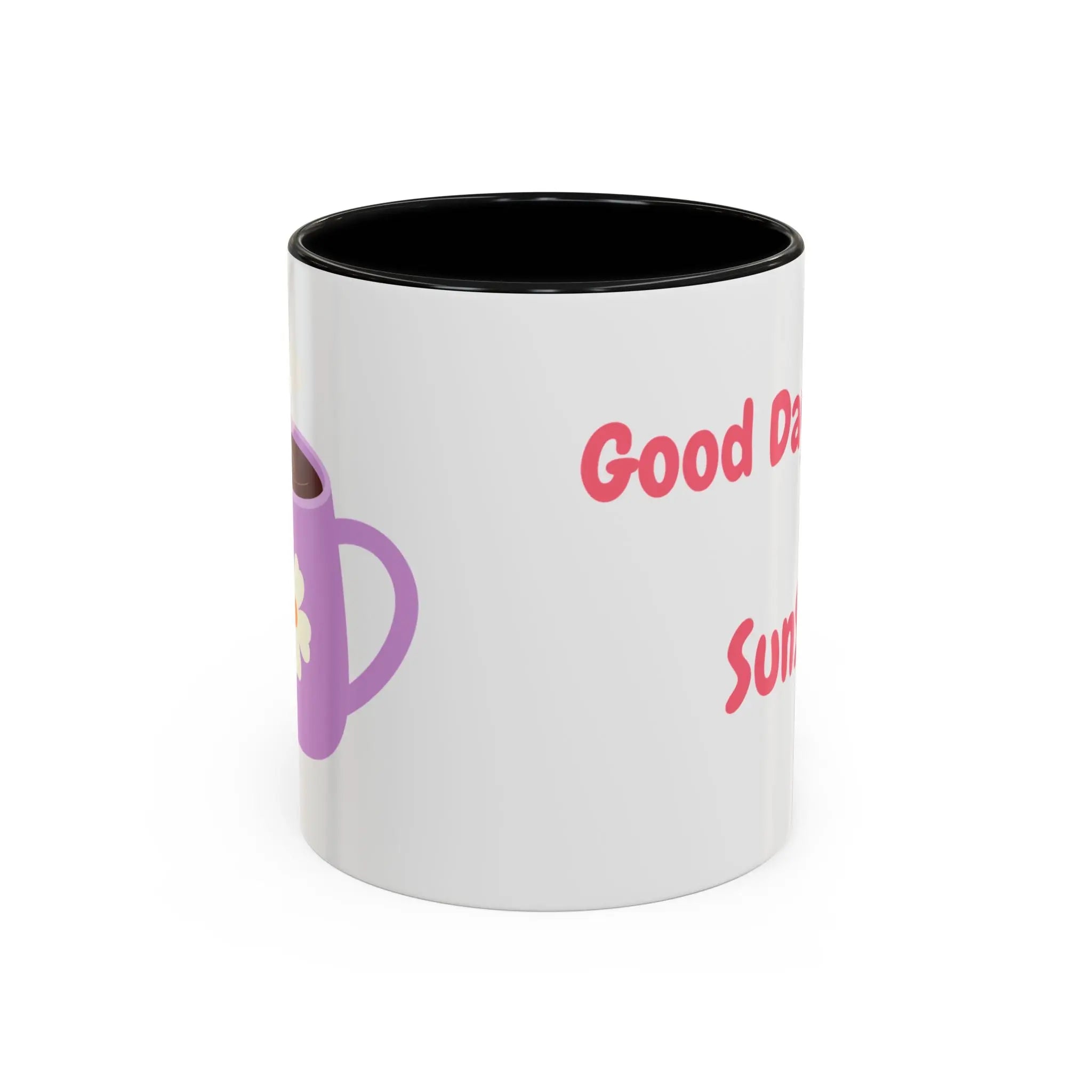 Coffee Mug - Good Day Sunshine Accent Mug (11, 15oz) Printify