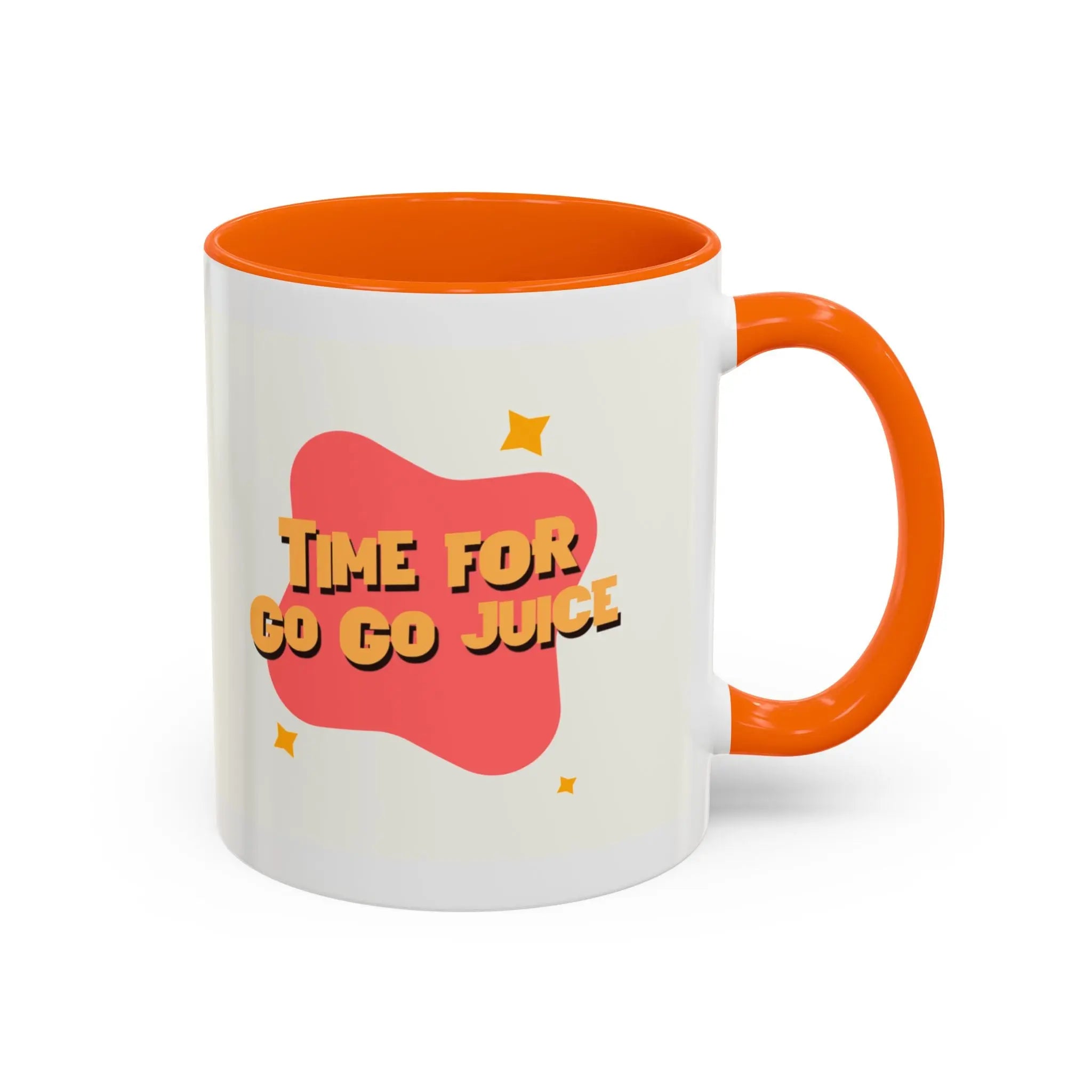 Time for Go Go Juice Coffee Mug – Fun & Energetic Drinkware Printify