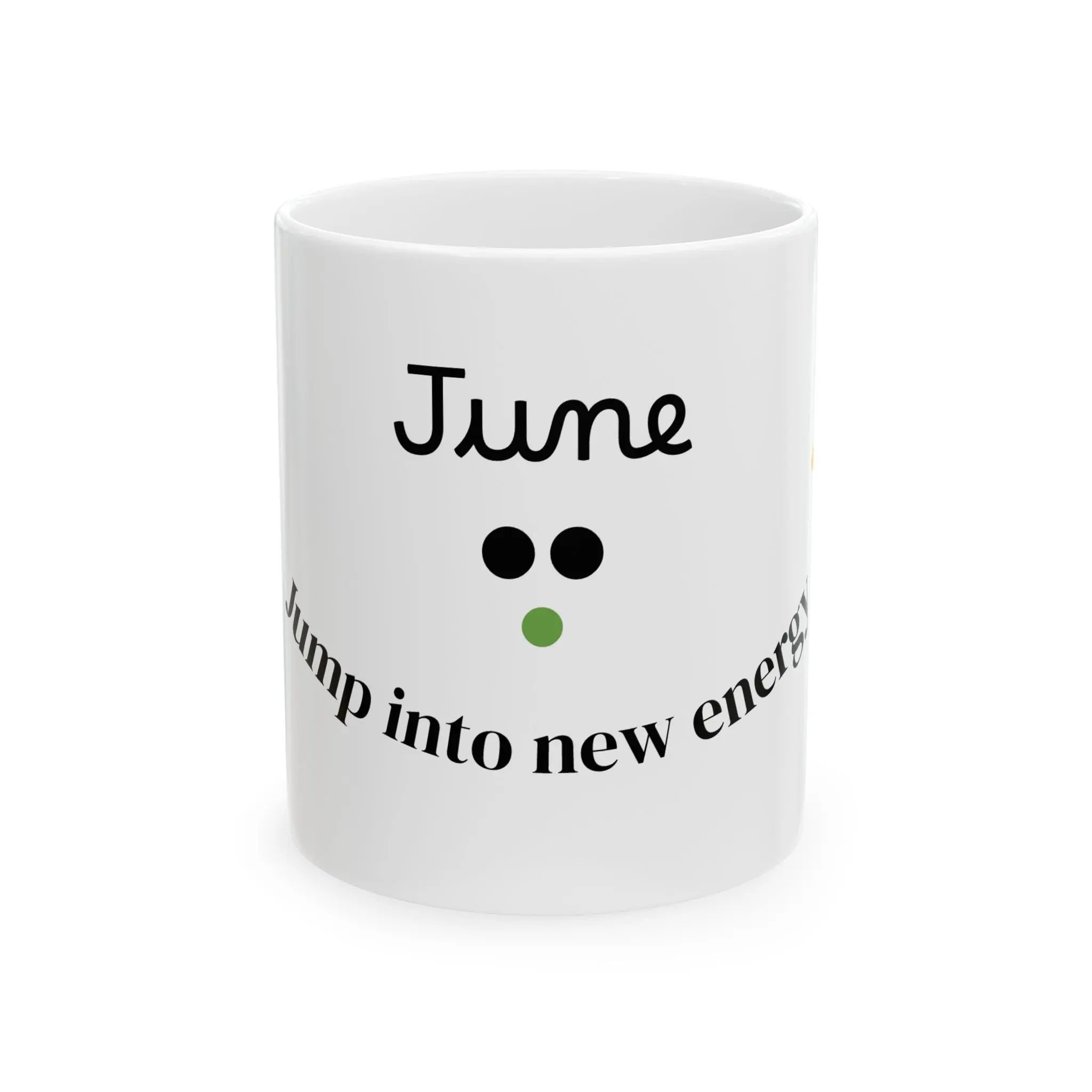June - Jump into new energy. 11 oz Mug Printify