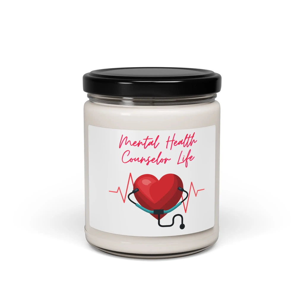 Soy Candle - Therapist Life Relaxing Aromatherapy Gift Printify