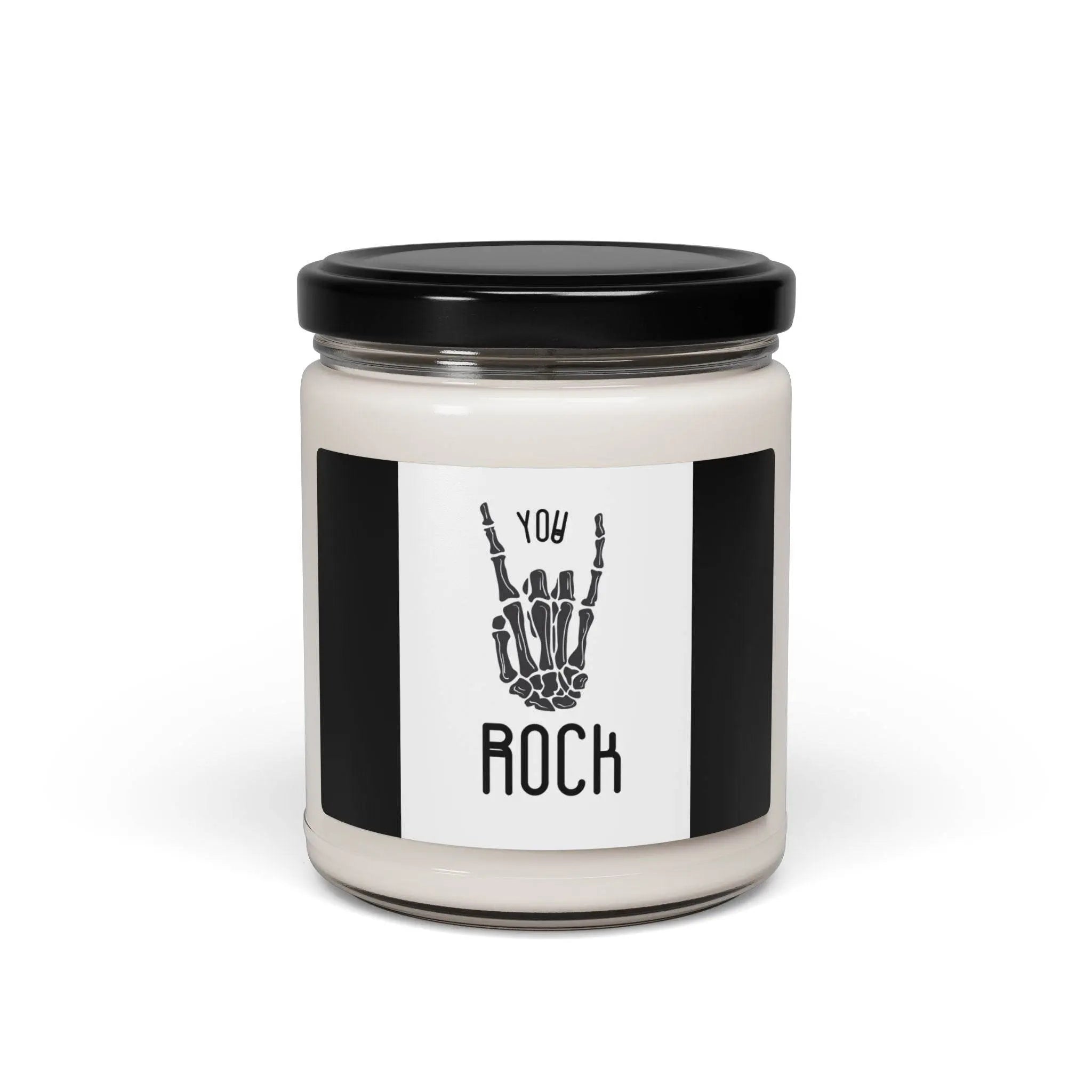You Rock! Soy Candle, Inspirational Quote, Hand-poured Candle, Home Decor, Gift for Her, Scented Candle - Our Sacred Serenity Store