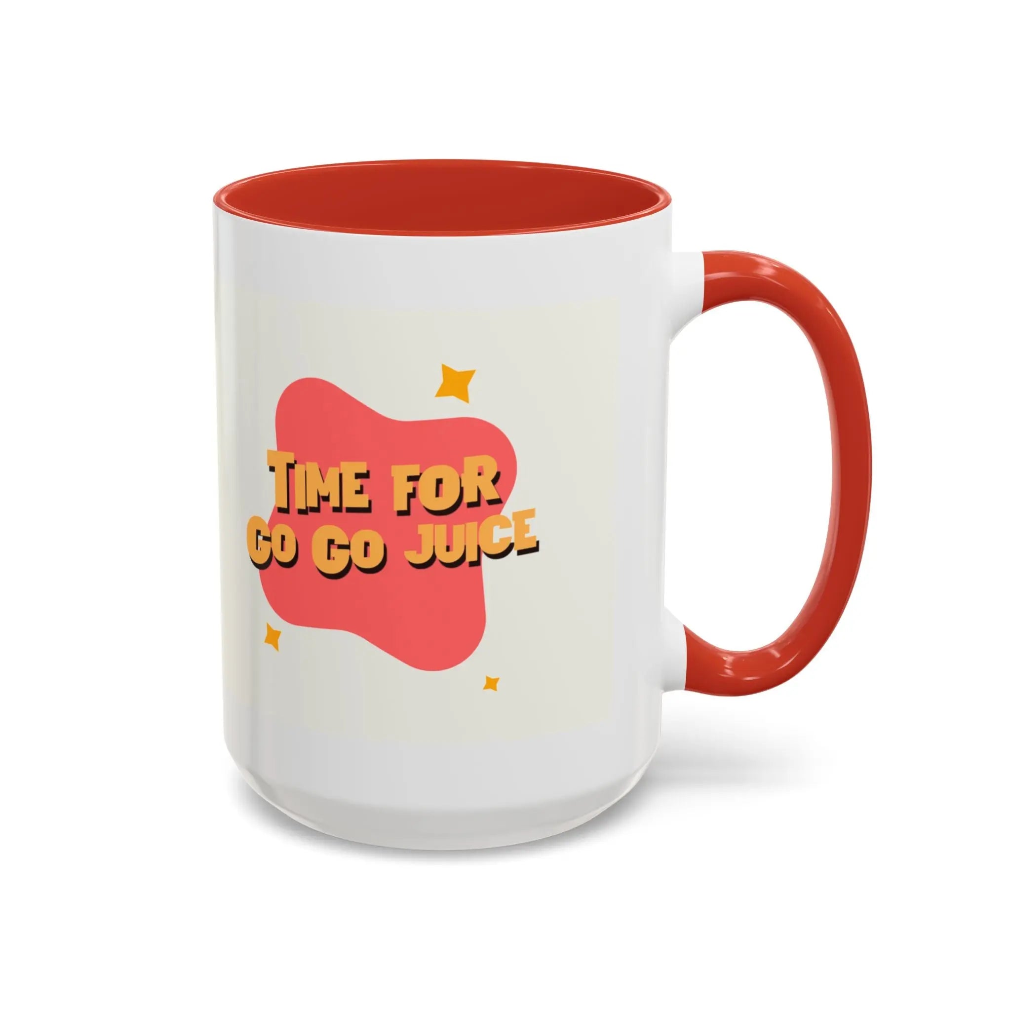 Time for Go Go Juice Coffee Mug – Fun & Energetic Drinkware Printify