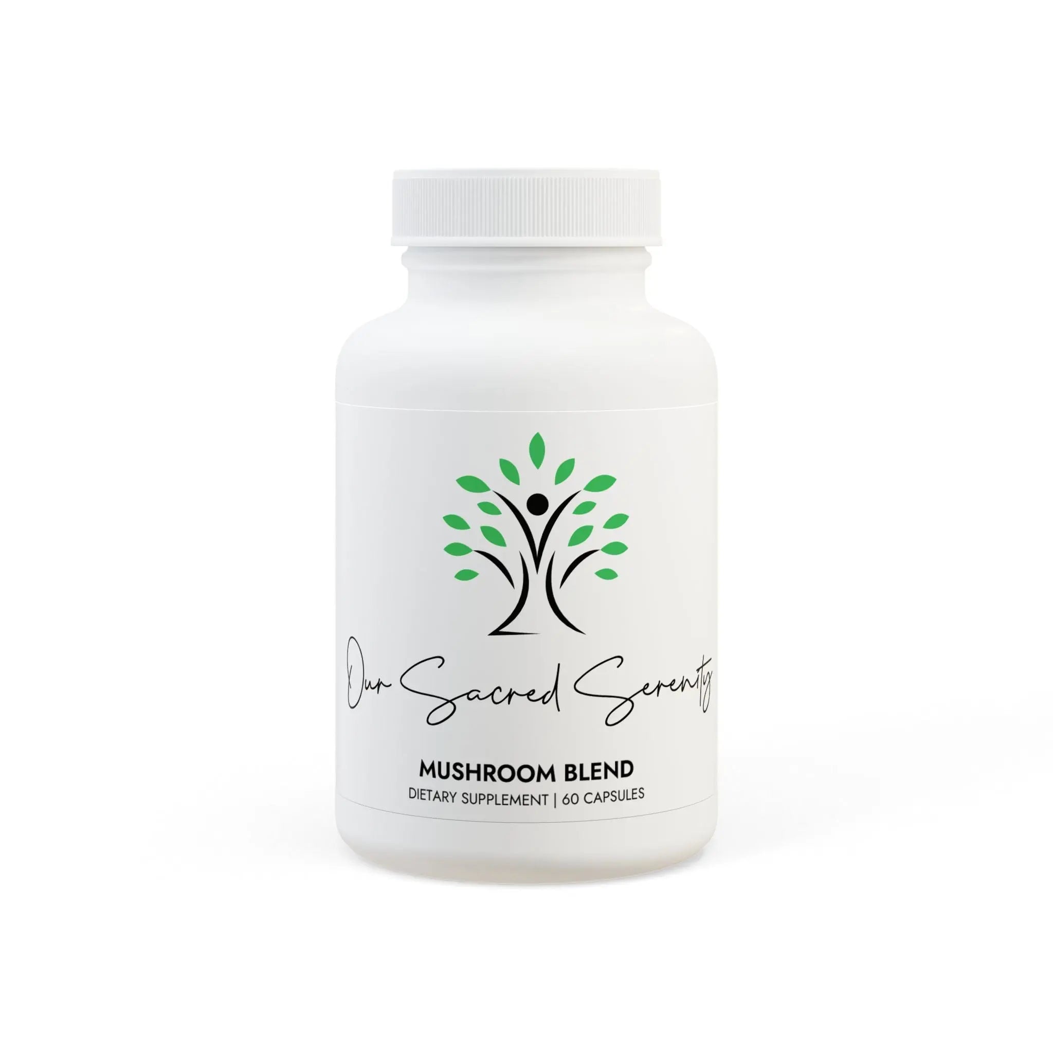 Our Sacred Mushroom Blend Supplement (60 Capsules) Printify