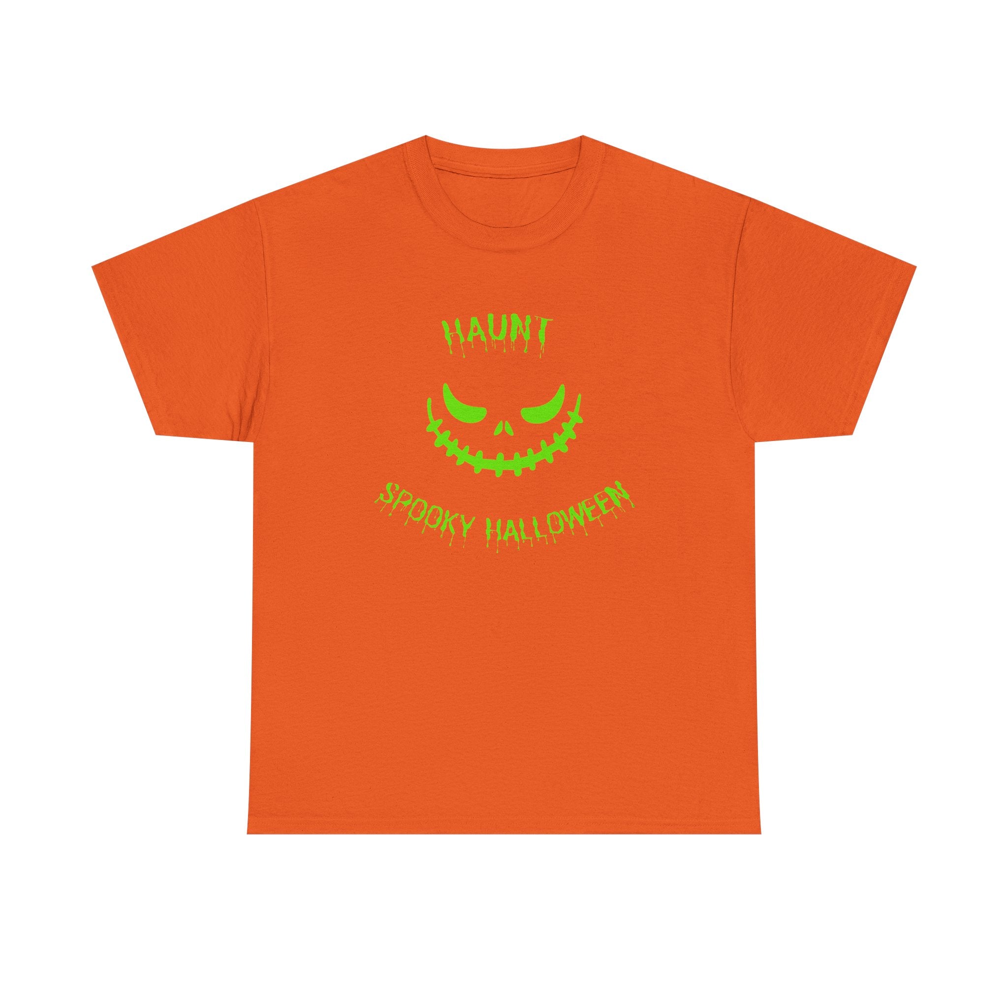 Spooky Halloween Tee, Unisex Halloween Shirt, Haunting Cotton T-Shirt.