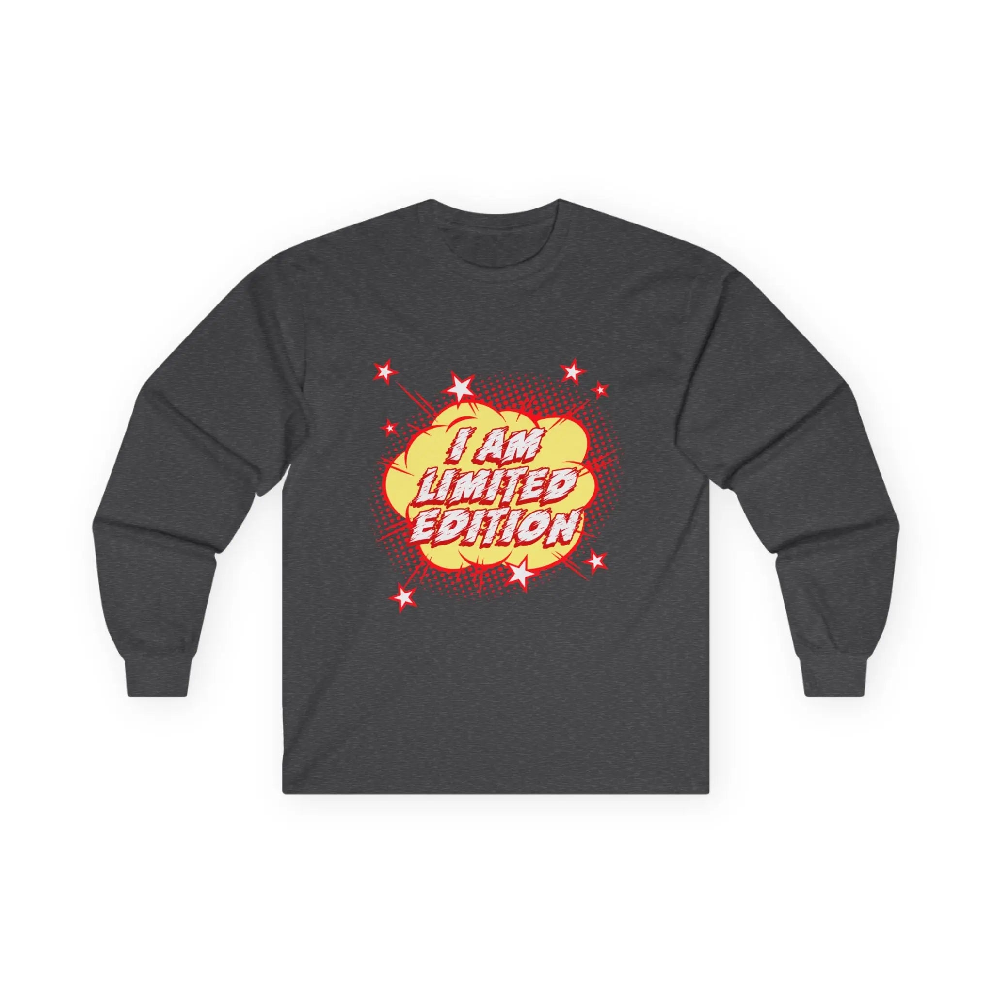 I Am Limited Edition" Cosmic Comic-Style Tee Printify