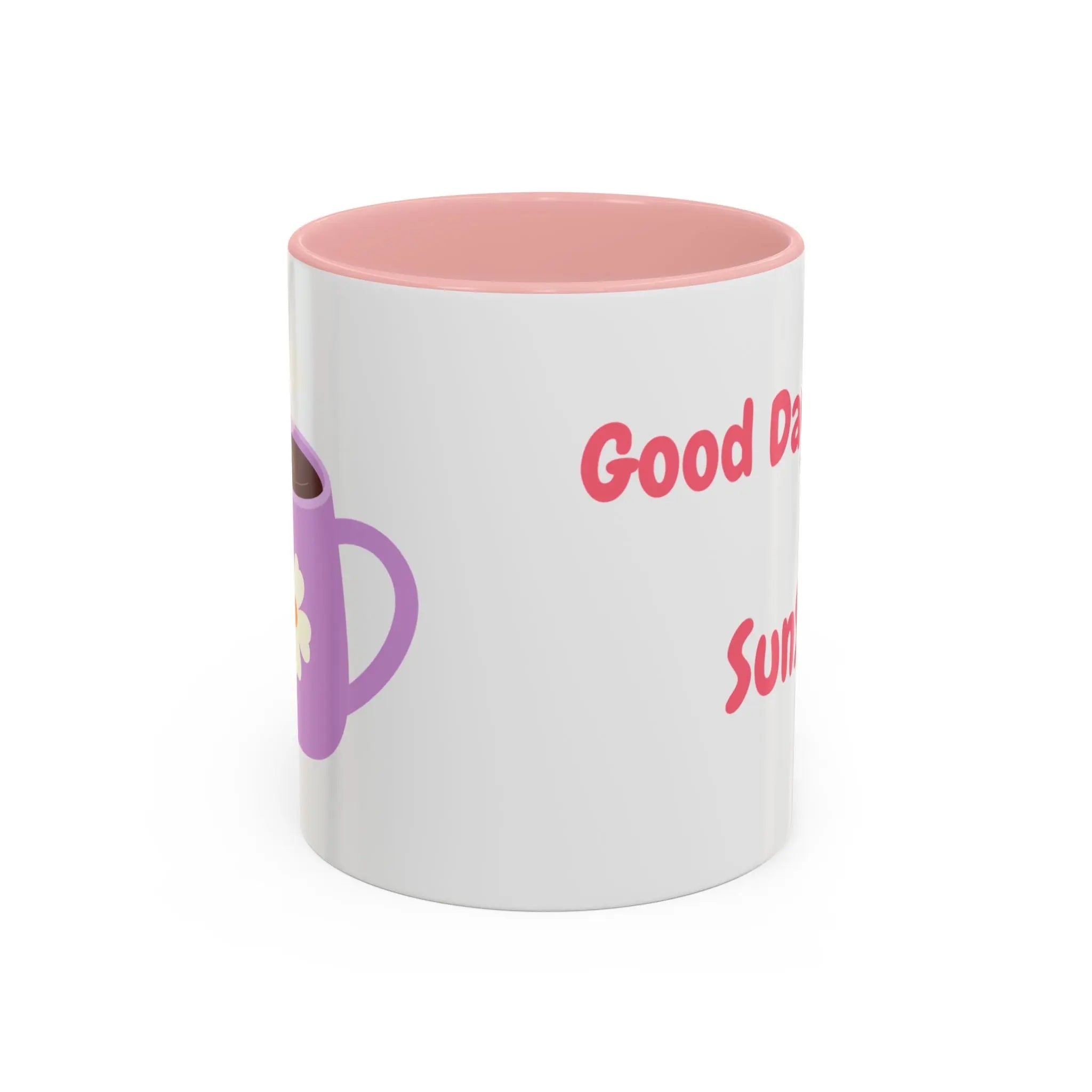 Coffee Mug - Good Day Sunshine Accent Mug (11, 15oz) Printify