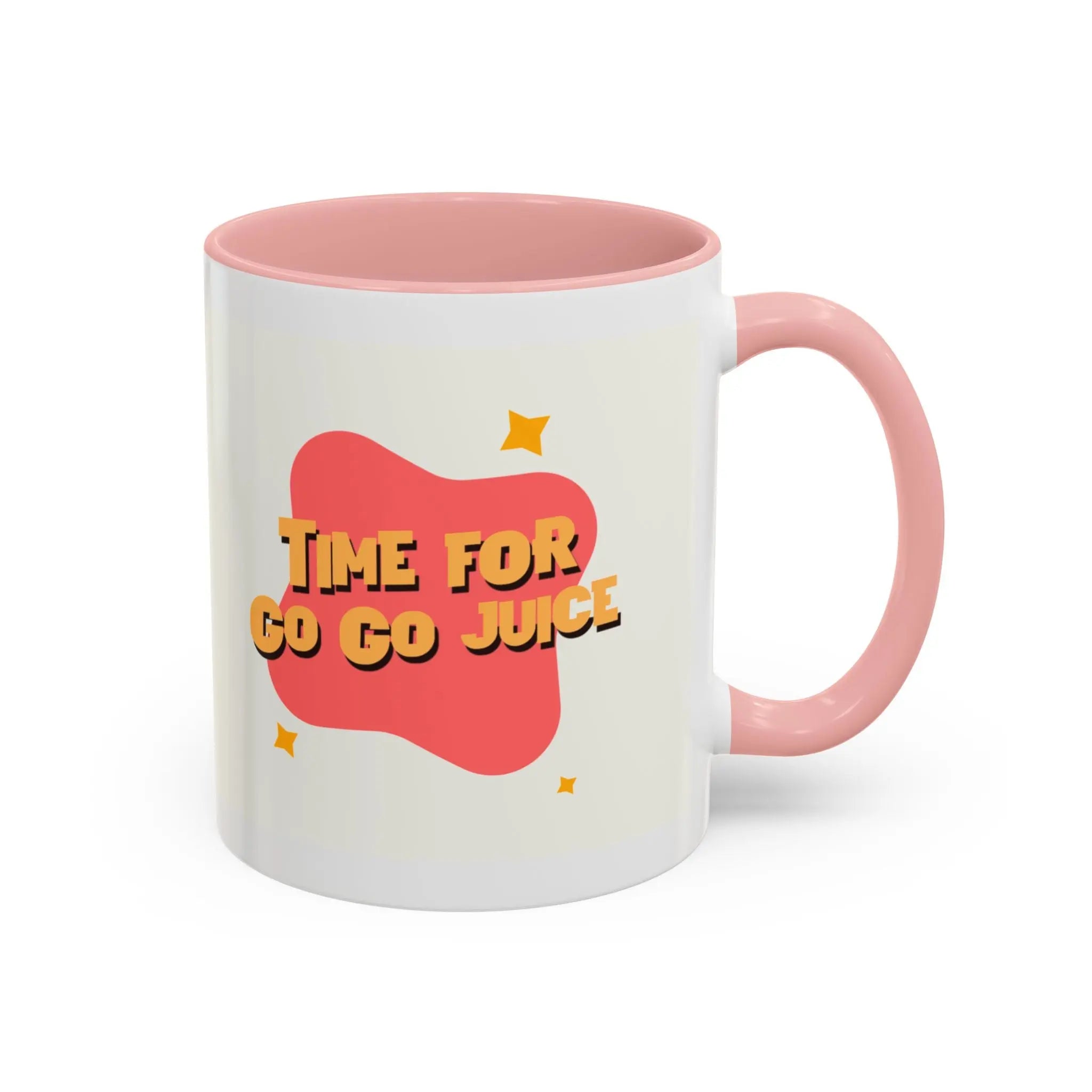 Time for Go Go Juice Coffee Mug – Fun & Energetic Drinkware Printify
