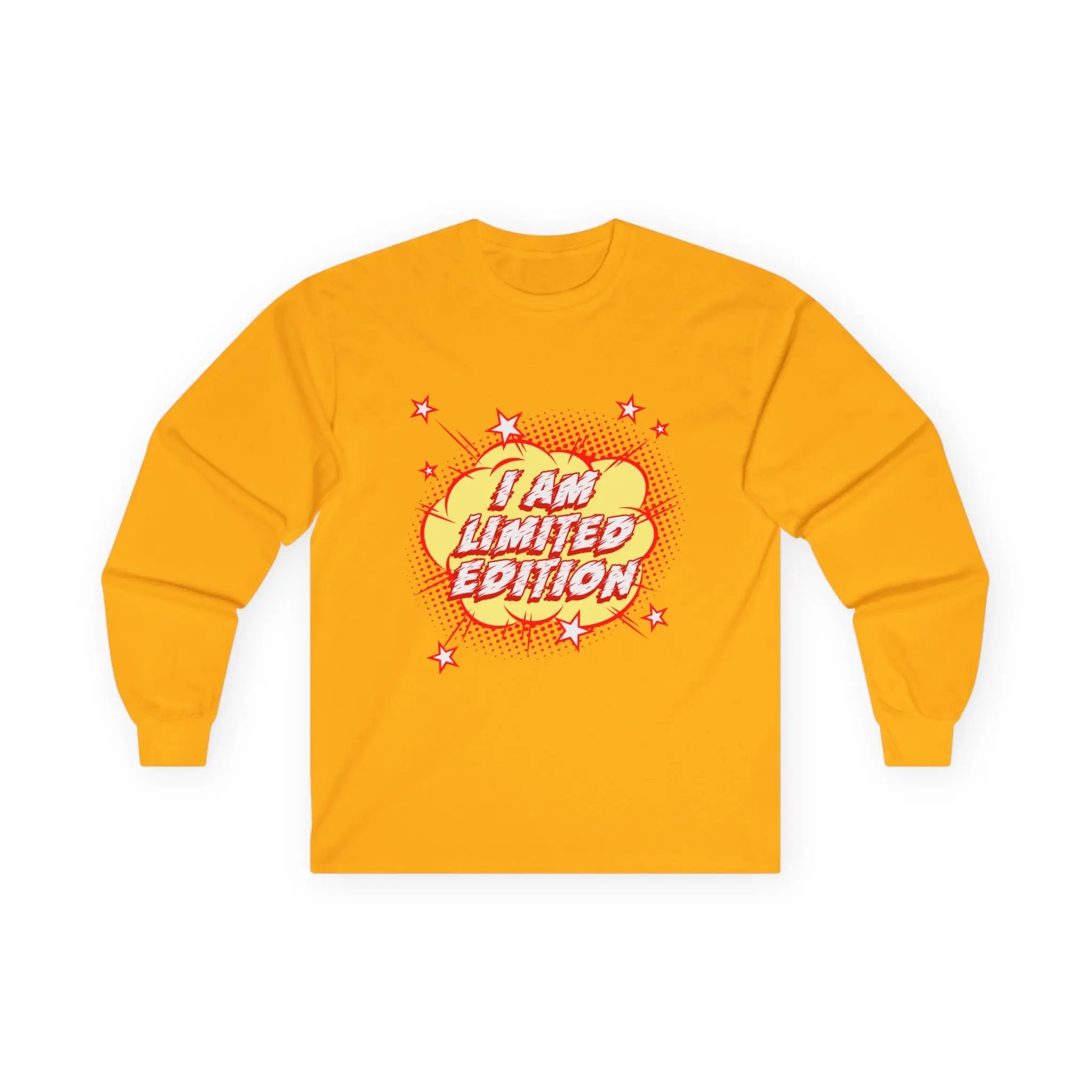 I Am Limited Edition" Cosmic Comic-Style Tee Printify