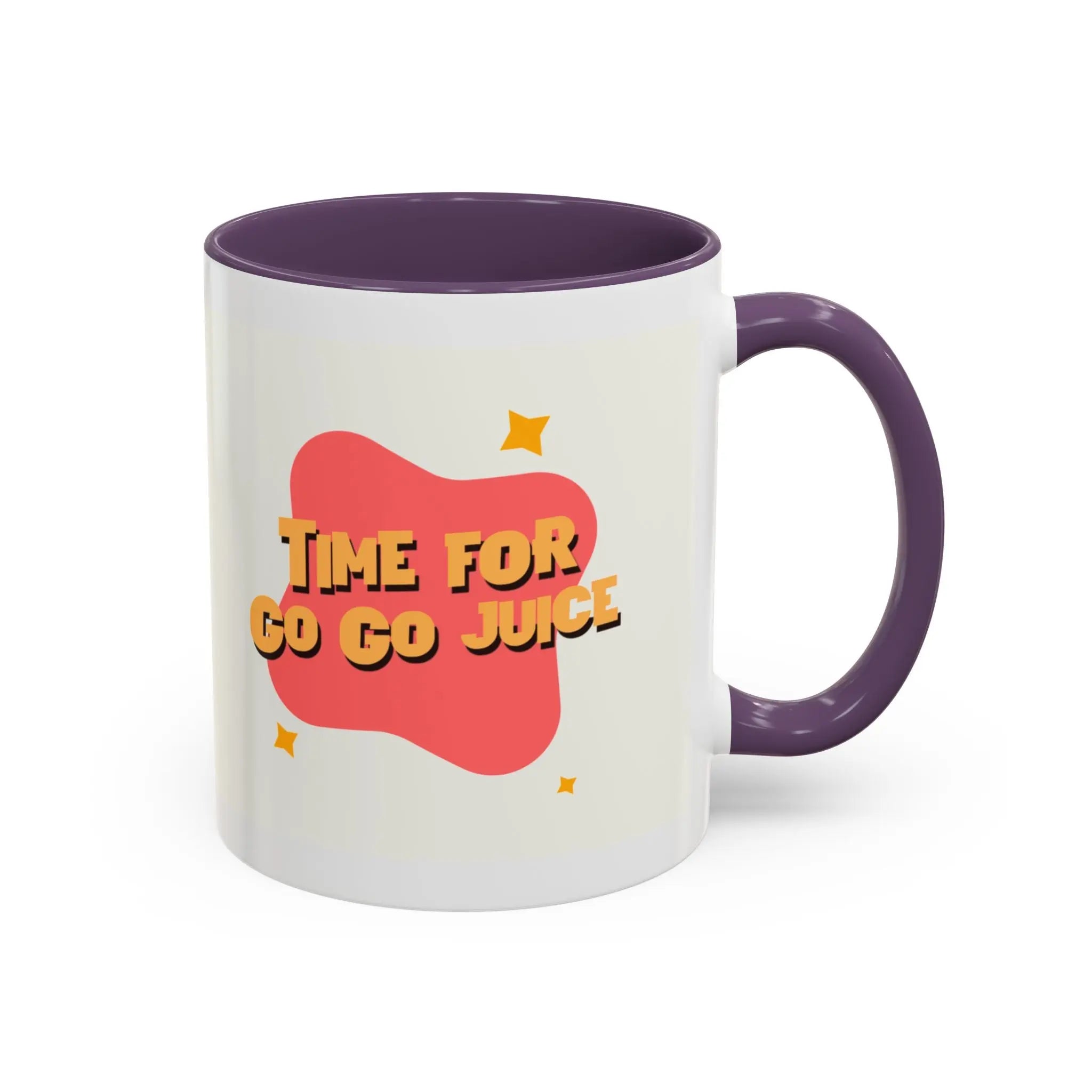 Time for Go Go Juice Coffee Mug – Fun & Energetic Drinkware Printify