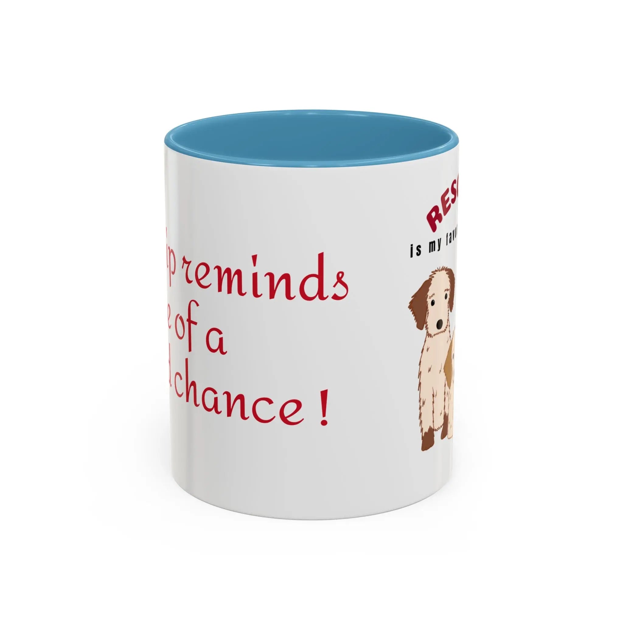 Rescue Dogs Love Coffee Mug – A Sweet Sip for Every Animal Lover Printify