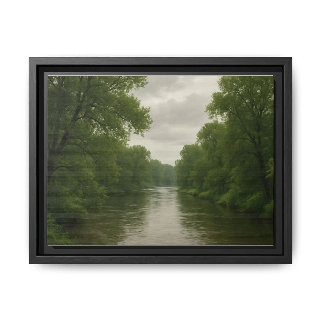 Serenity by the River – Nature Wall Décor Printify
