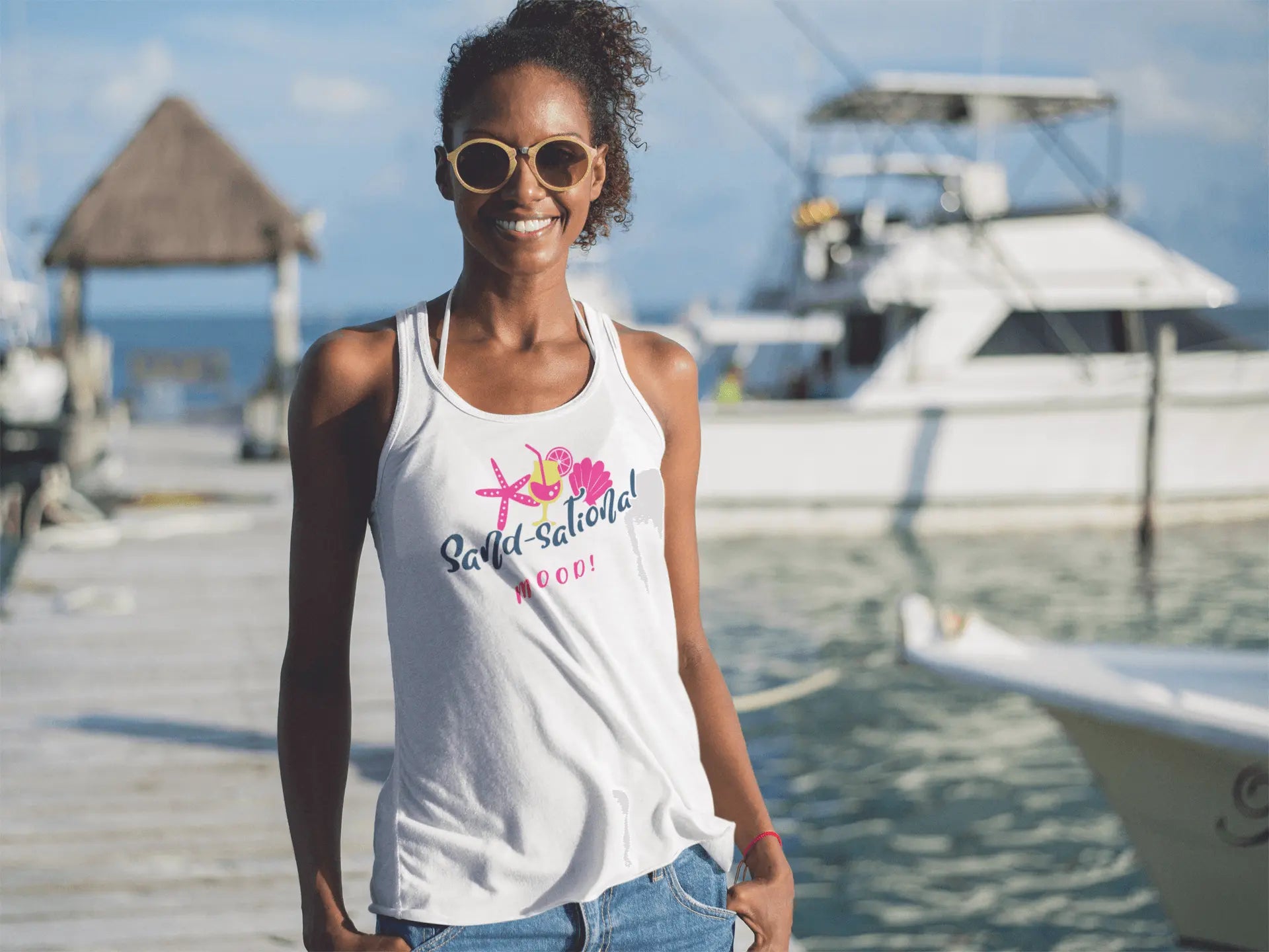 Sand-sational Summer Tank – Your New Go-To Vibe! - Our Sacred Serenity Store
